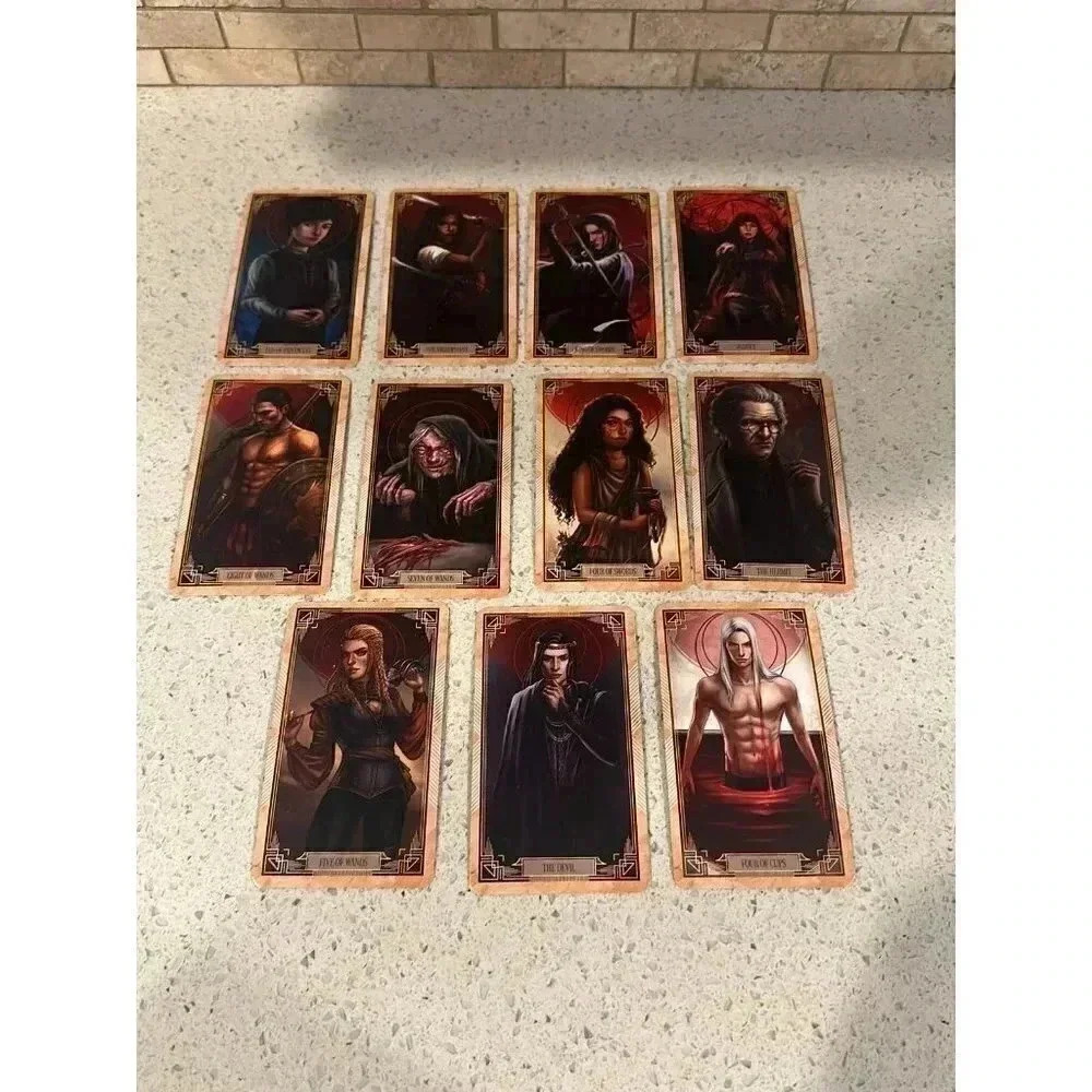 Fairyloot Tarot Cards Nevernight SB